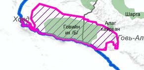 ITG Karte Mongolei Gobi